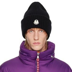 Moncler Palm Angels Wool Beanie FW22